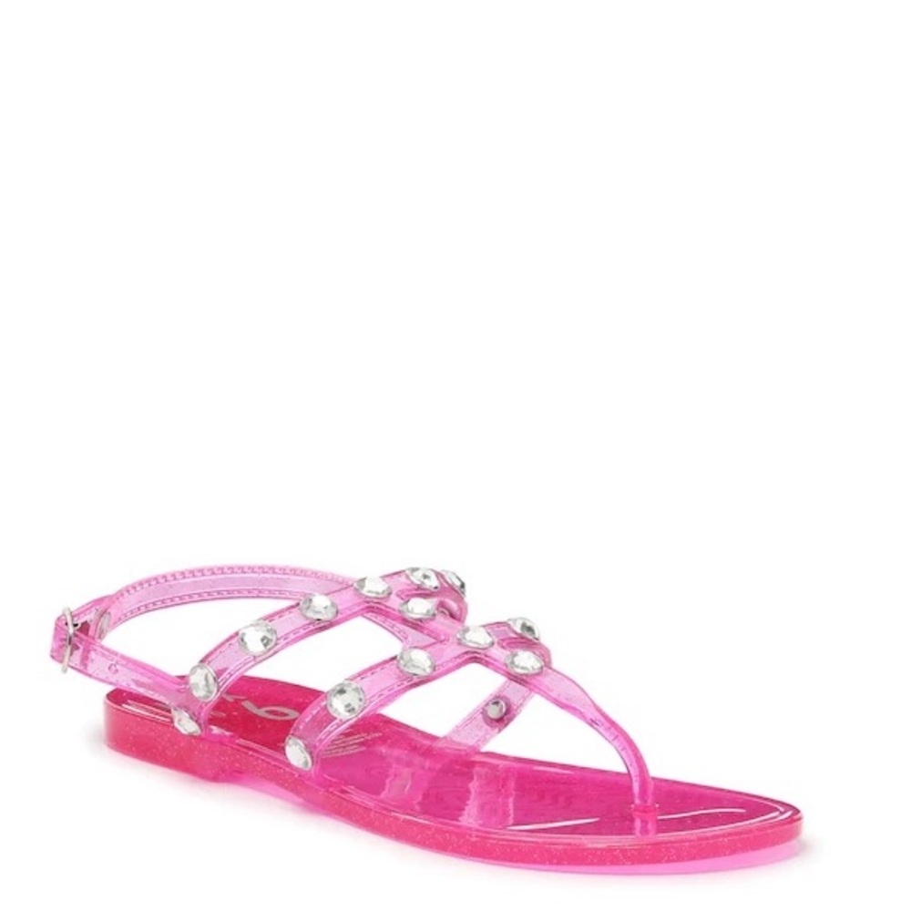 MIX NO. 6 GIRLS JAYDEN JELLY SANDAL Fuchsia